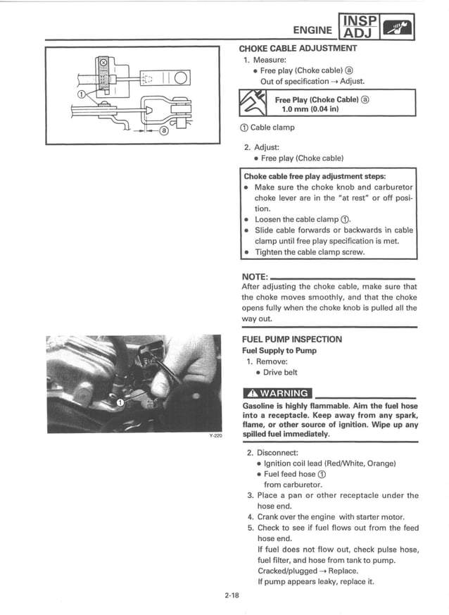 1999 YAMAHA G16 GOLF CART SERVICE MANUAL PDF visual data 4
