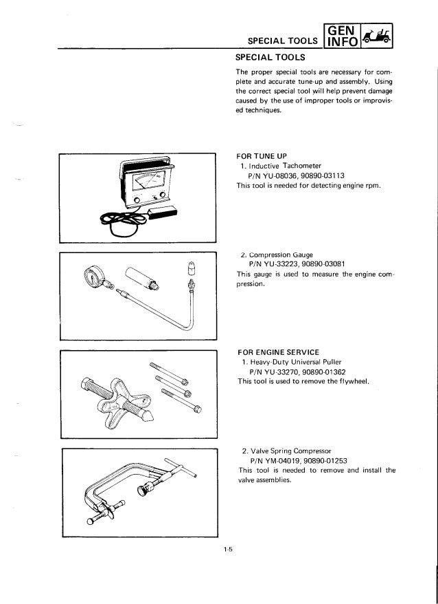Yamaha G16 Golf Cart Service Repair Manual