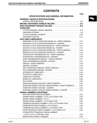 Lx178 Engine Problem JOHN DEERE LX178 LAWN GARDEN TRACTOR Service Repair Manual | PDF