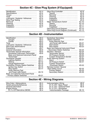 Mercury MerCruiser D1.7L DTI (0M055001 and Above) Service Repair Manual ...