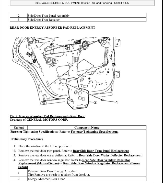 2010 Chevrolet Cobalt Service Repair Manual