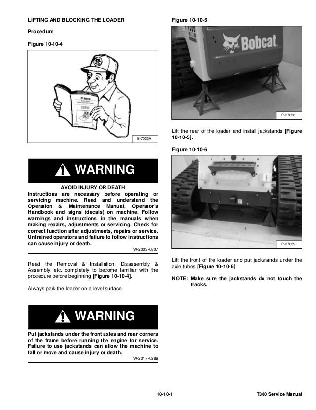 BOBCAT T300 COMPACT TRACK LOADER Service Repair Manual S/N ... bobcat t300 harness 