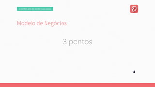 ModelodeNegócios
3pontos
4
3pontos
omelhorjeitodevendersuascoisas
 