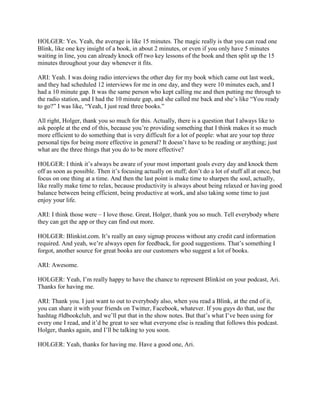 Blinkist transcript | DOCX