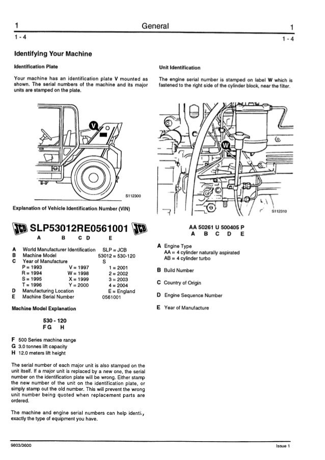 JCB 52758 TELESCOPIC HANDLER Service Repair Manual ALL572775 Onwards