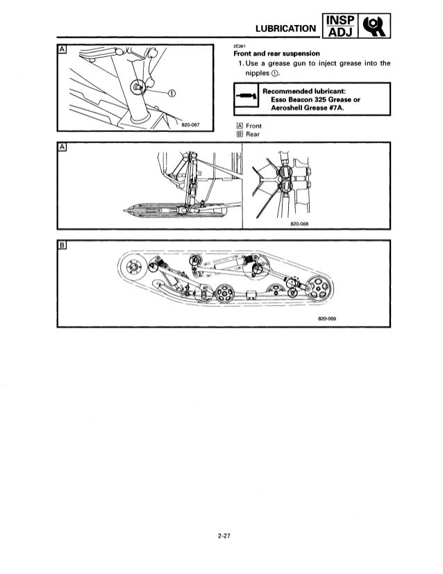 19972004 YAMAHA VMax VX700 SNOWMOBILE Service Repair Manual