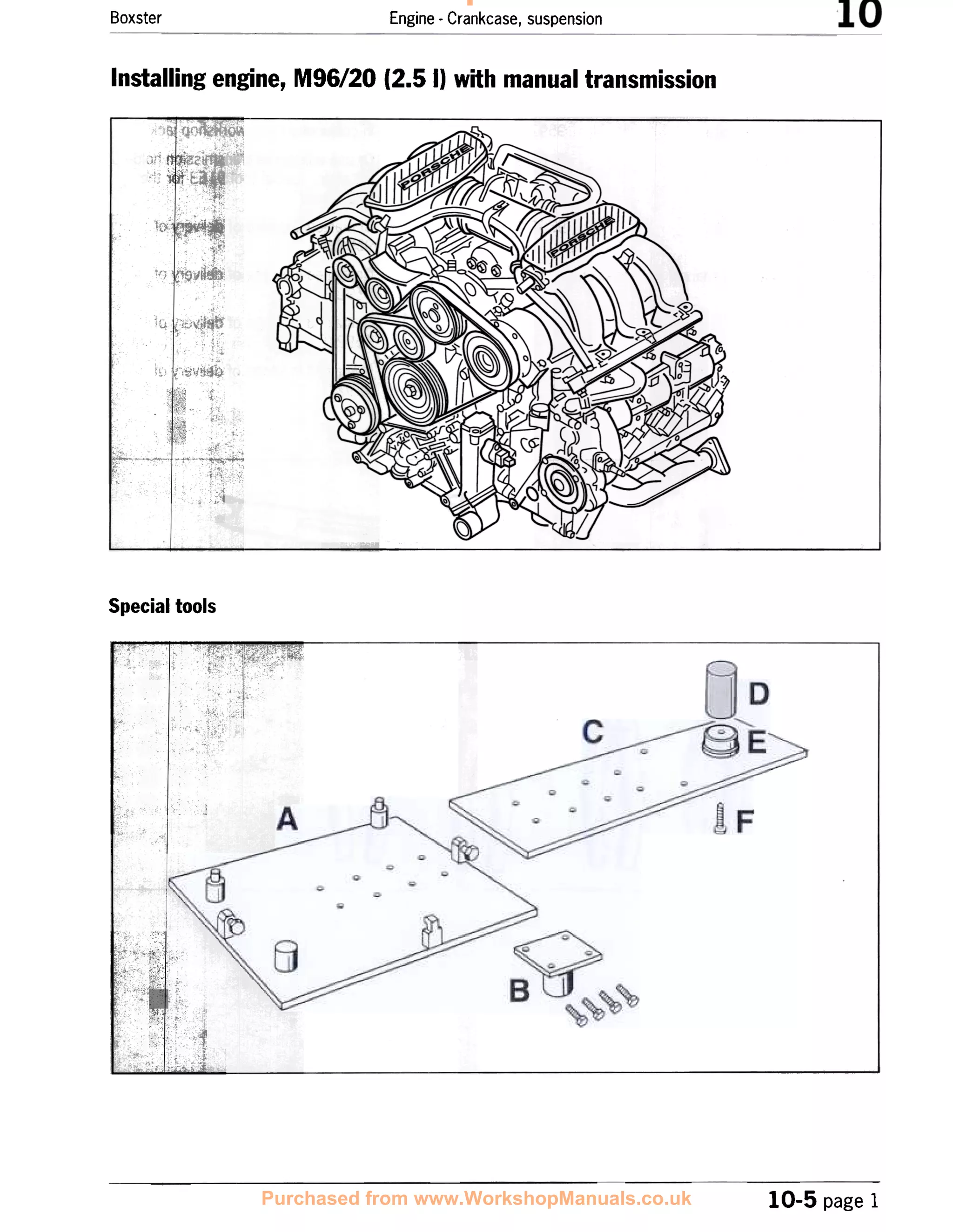 Porsche Boxster 986 / 987 Repair Manual – German Language Schrauberhandbuch 1996-2008 NEU