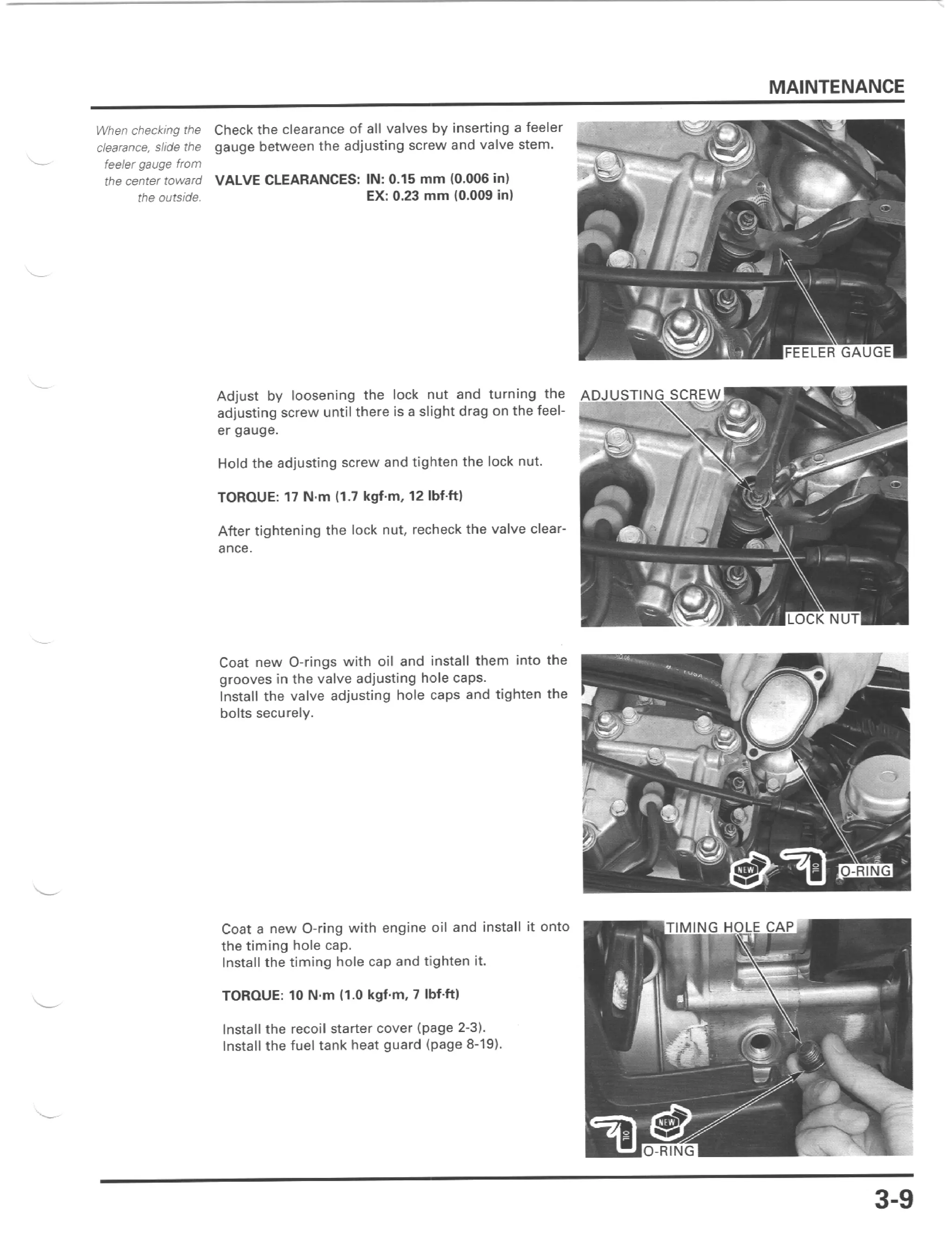 2003 HONDA RUBICON SERVICE MANUAL visual data 6