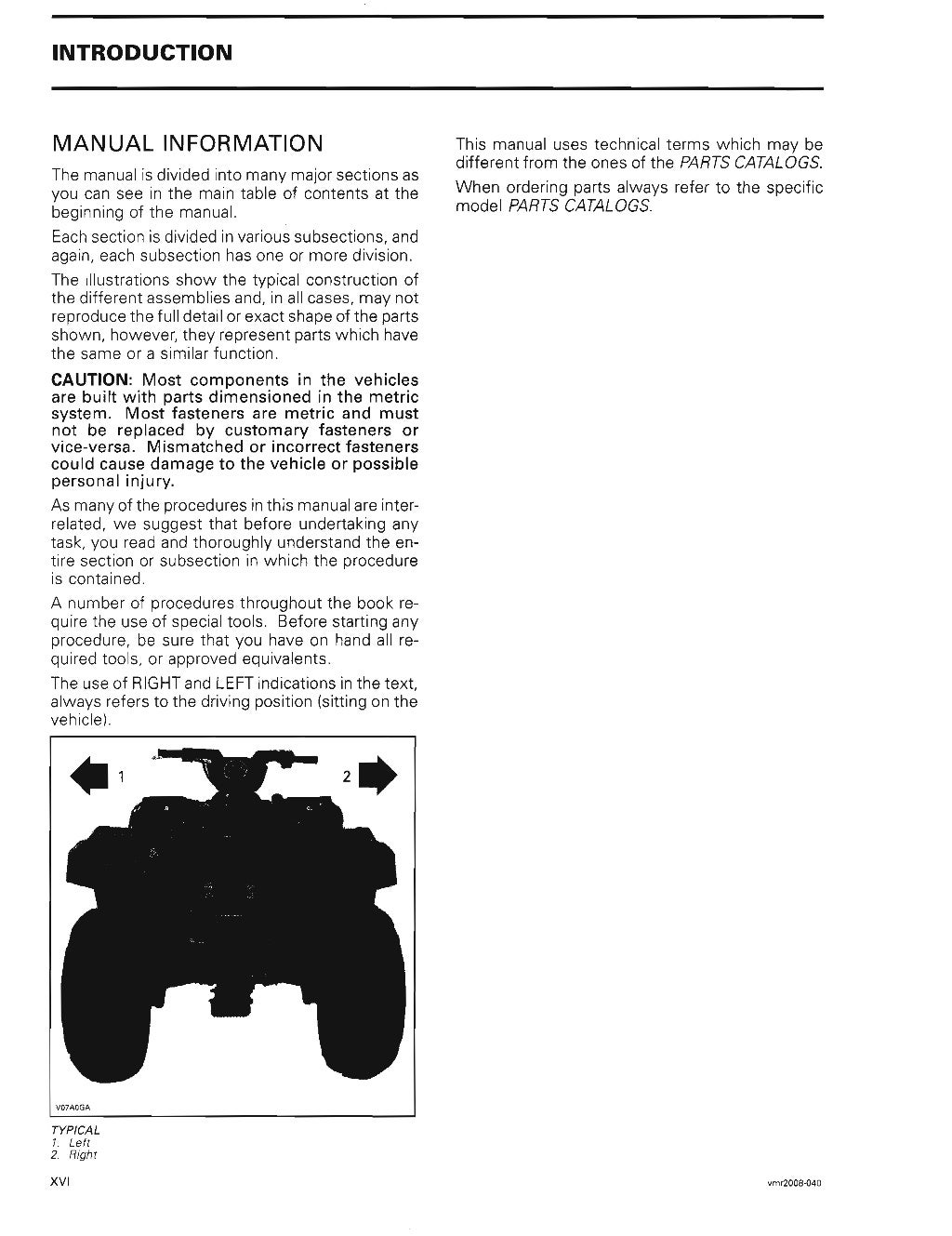 2008 CanAm BRP Bombardier Outlander 500XT Service Repair Manual