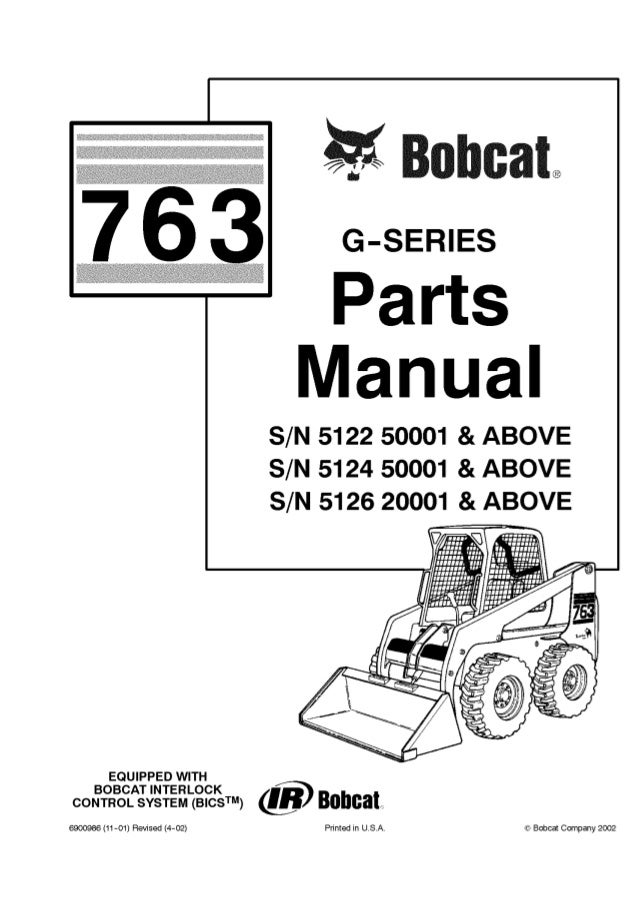 Bobcat 763 manual free download Bobcat 763 manual free download