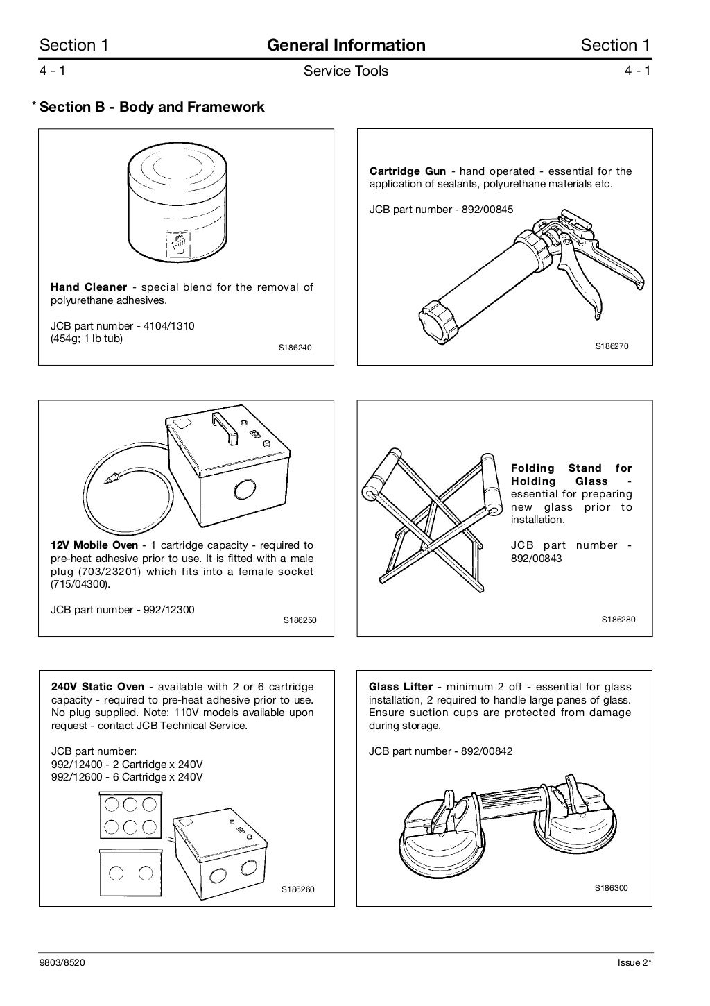 JCB 160 Robot Service Repair Manual SN:680001 Onwards