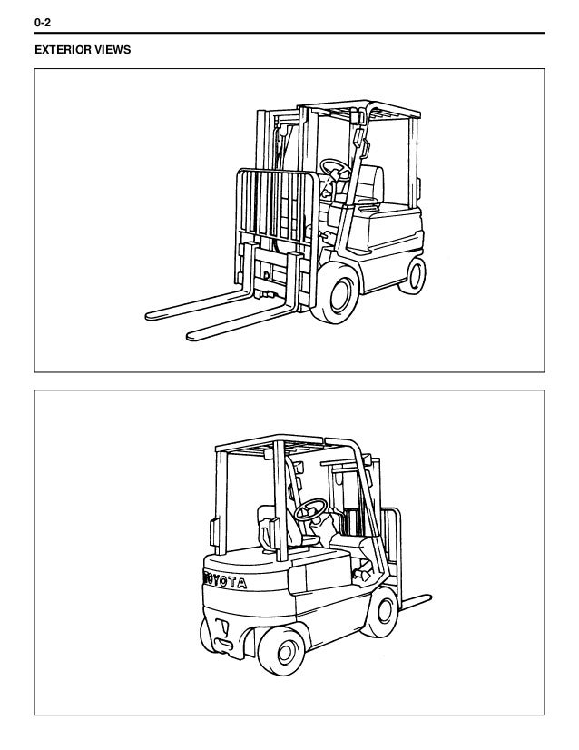 Toyota 30-5FB15 Forklift Service Repair Manual