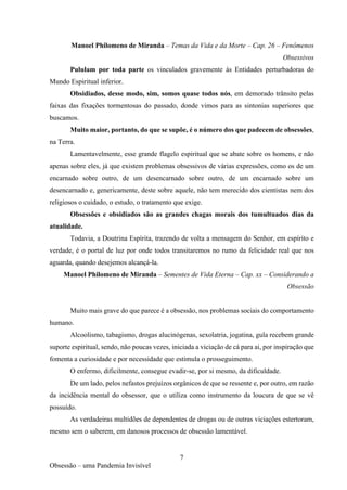 A obsessão - uma pandemia invisível