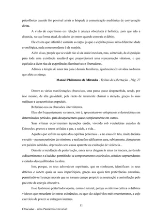 A obsessão - uma pandemia invisível