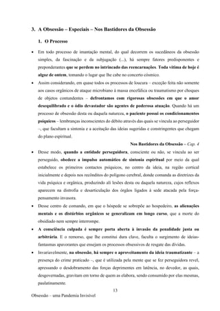 A obsessão - uma pandemia invisível