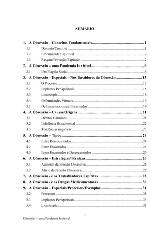 A obsessão - uma pandemia invisível