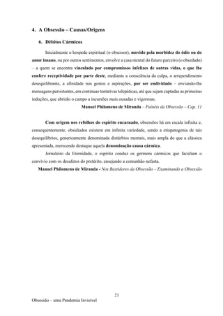 A obsessão - uma pandemia invisível