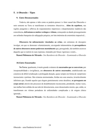 A obsessão - uma pandemia invisível