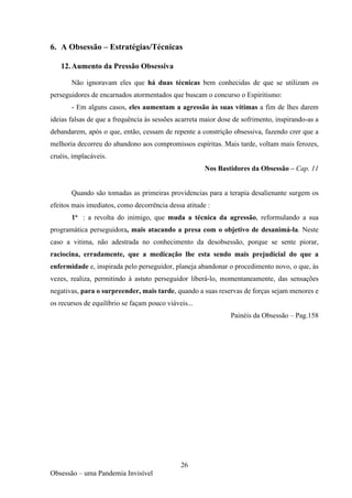 A obsessão - uma pandemia invisível