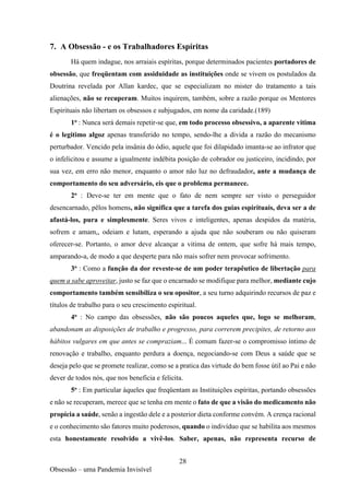 A obsessão - uma pandemia invisível