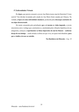 A obsessão - uma pandemia invisível