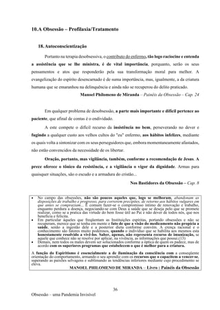 A obsessão - uma pandemia invisível