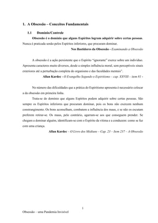 A obsessão - uma pandemia invisível