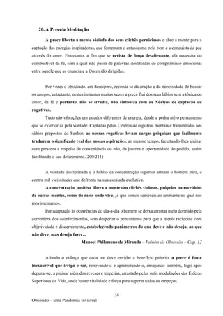 A obsessão - uma pandemia invisível