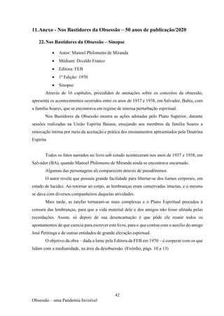 A obsessão - uma pandemia invisível