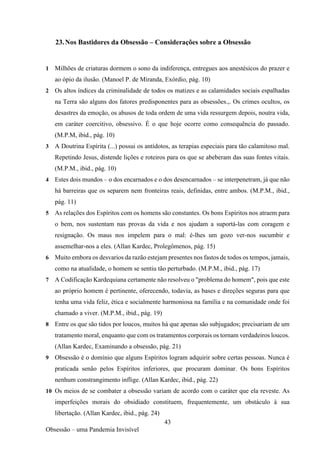 A obsessão - uma pandemia invisível