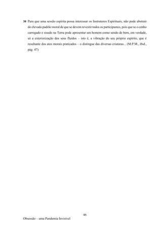 A obsessão - uma pandemia invisível