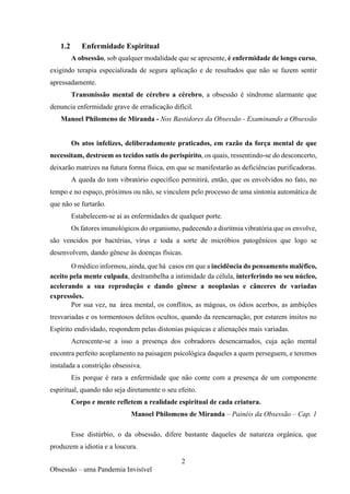 A obsessão - uma pandemia invisível