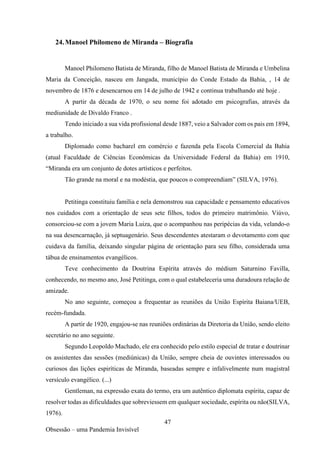 A obsessão - uma pandemia invisível