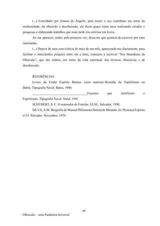 A obsessão - uma pandemia invisível