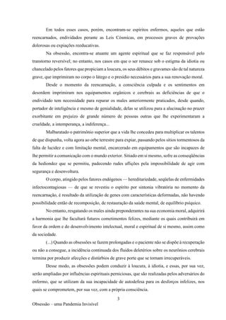 A obsessão - uma pandemia invisível