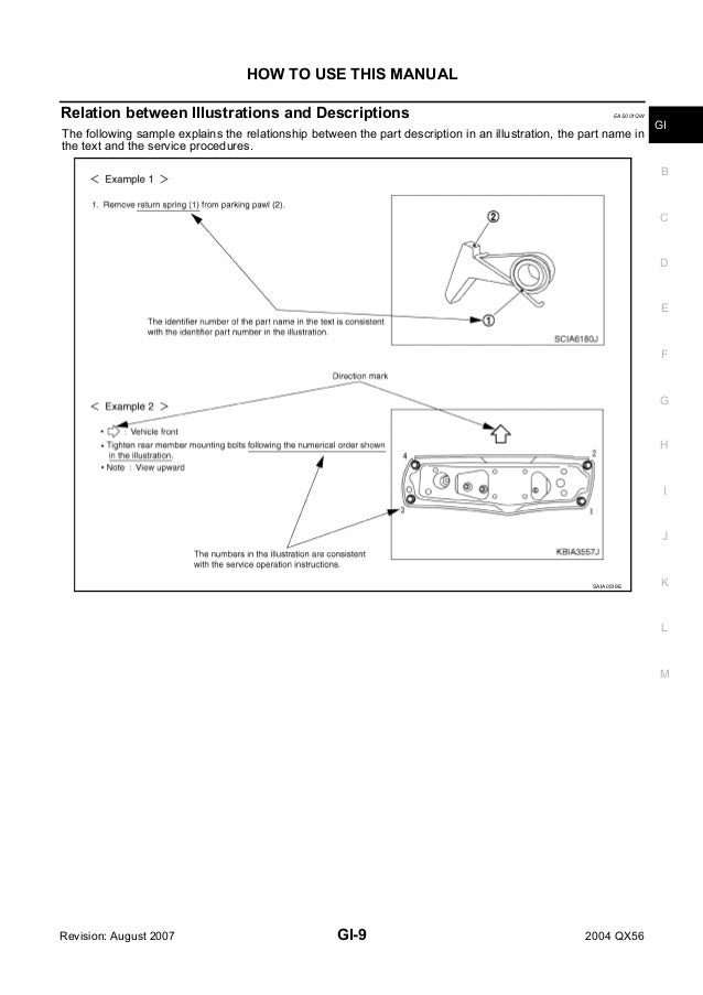 Infiniti qx56 manual