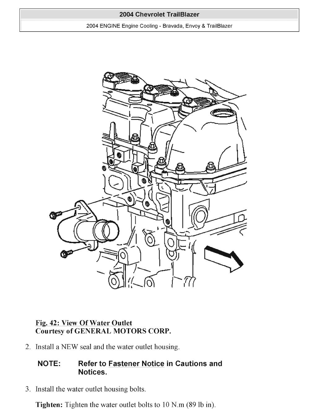 2004 GMC ENVOY Service Repair Manual