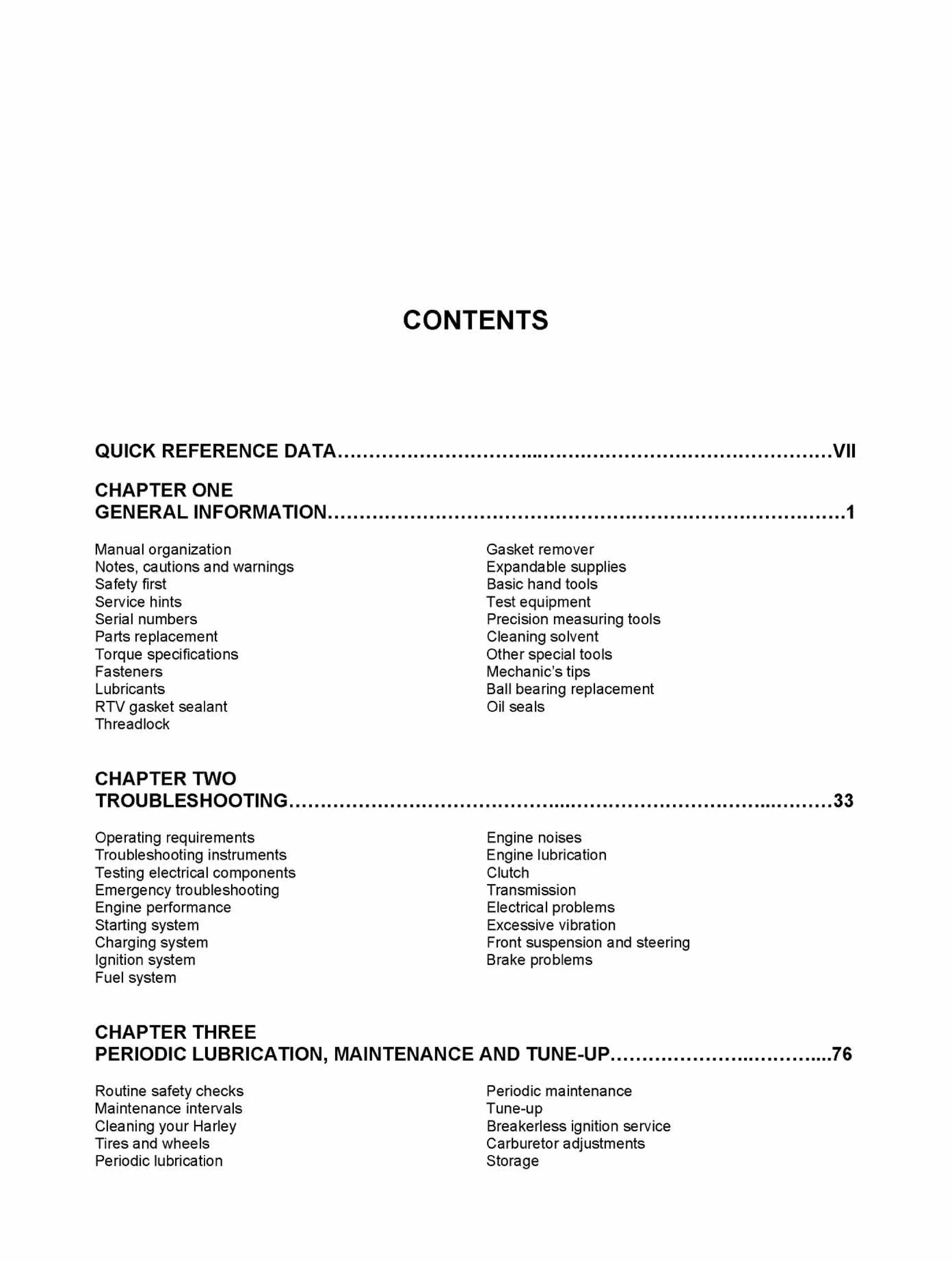 1999 HARLEY DAVIDSON SOFTAIL SERVICE MANUAL PDF visual data 8