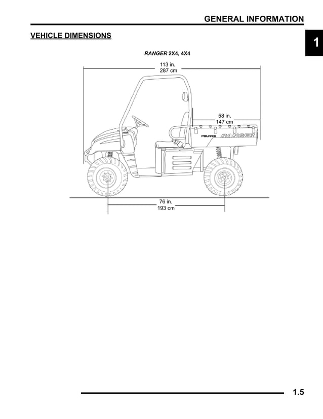 2008 Polaris Ranger 4X4 500 EFI Service Repair Manual