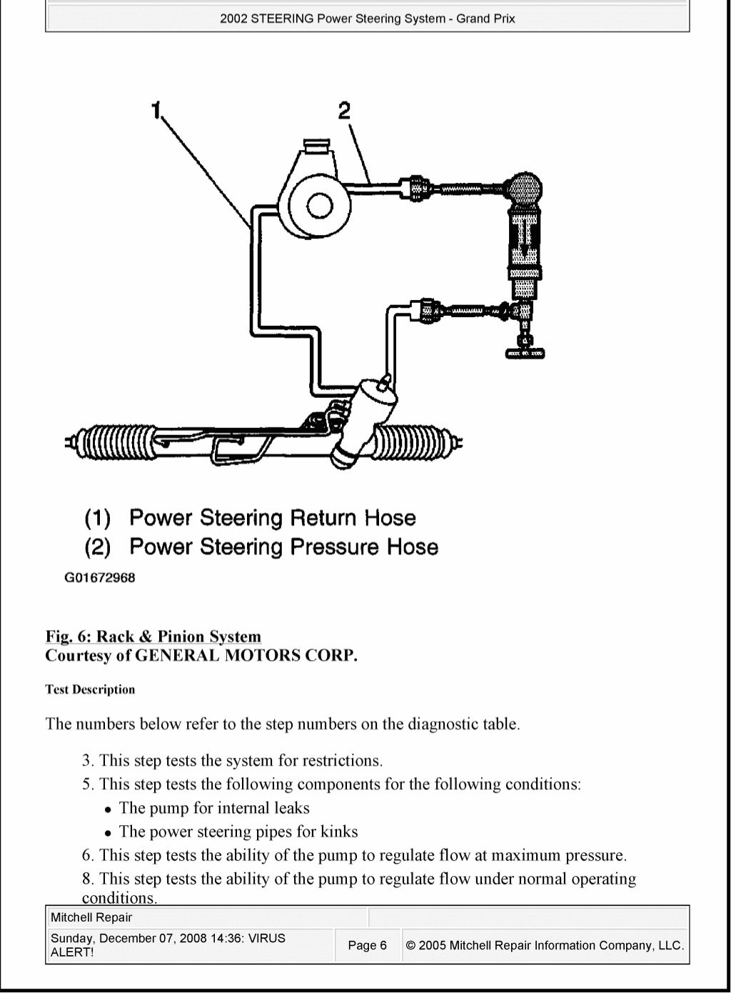 1998 PONTIAC GRAND PRIX Service Repair Manual