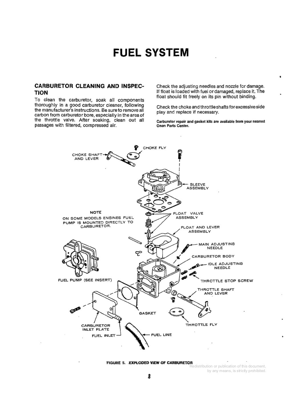 Cummins Onan BG Engine Service Repair Manual
