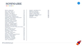 3
#PortraitDeStartuper
M-Cador – Rodolph Vogt 212
SEAir – Richard Forest 214
Drag’n Survey – Florian Stec 216
Particeep – ...