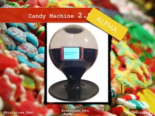 Candy Machine 2.0!ALPHA
@AlbertusLM@Braintree_Dev
 
