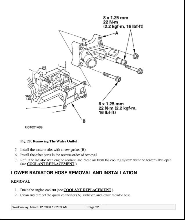 2005 ACURA TSX Service Repair Manual