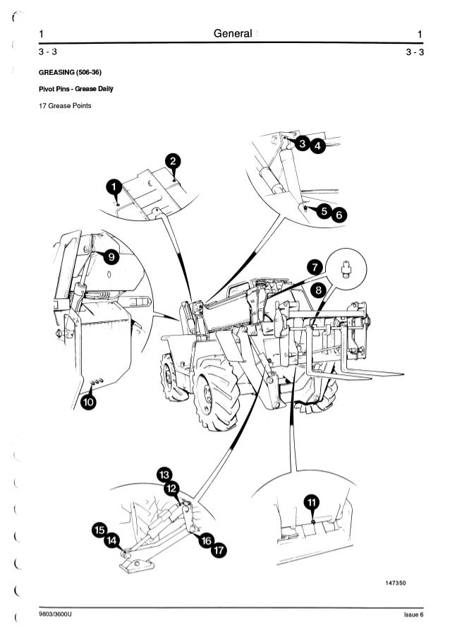 JCB 508-40 TELESCOPIC HANDLER Service Repair Manual ALL:562601-579365