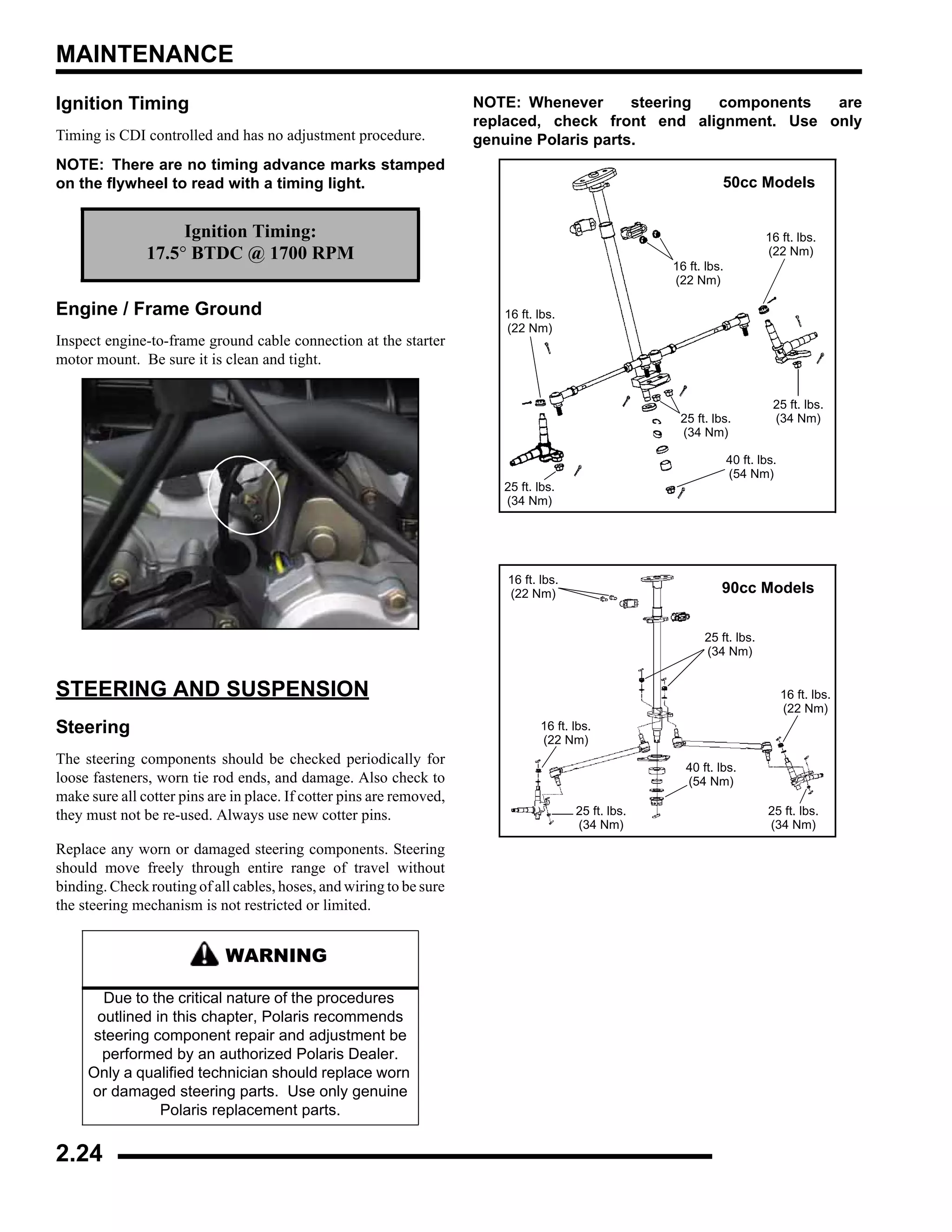 2014 POLARIS OUTLAW 90 SERVICE MANUAL PDF visual data 4