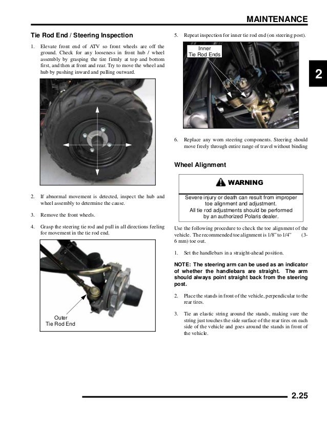 2009 Polaris Outlaw 90 Service Repair Manual