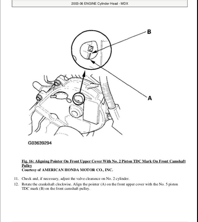 Acura Engine Diagram Camshaft - Wiring Diagram Networks