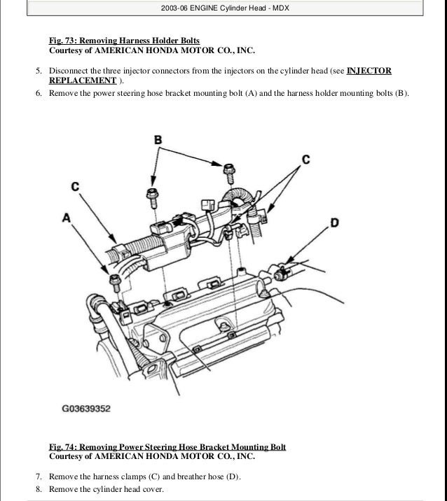 2004 ACURA MDX Service Repair Manual