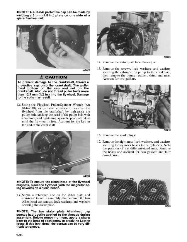 Arctic Cat 500 Stator Removal
